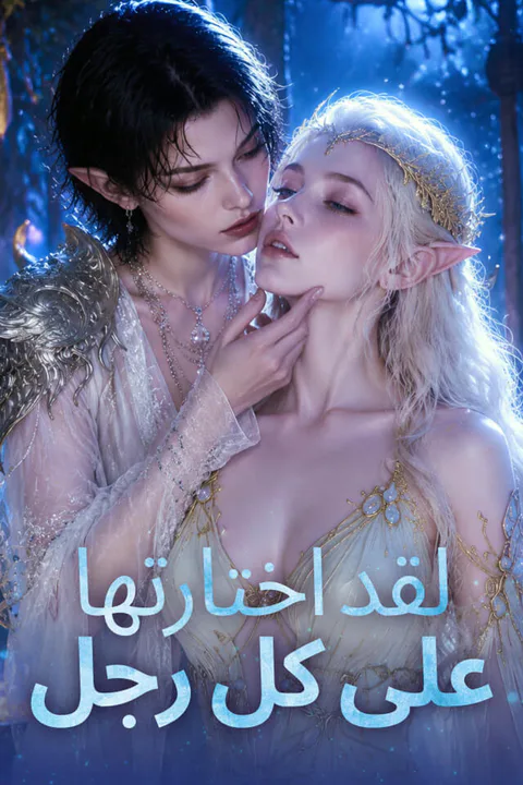 ملصق لقد اختارتها على كل رجل