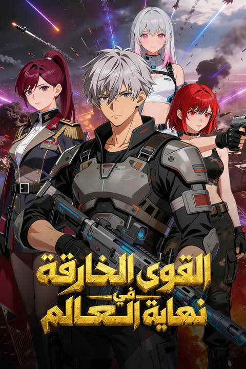 ملصق القوى الخارقة في نهاية العالم