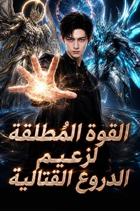 ملصق القوة المُطلقة لزعيم الدروع القتالية