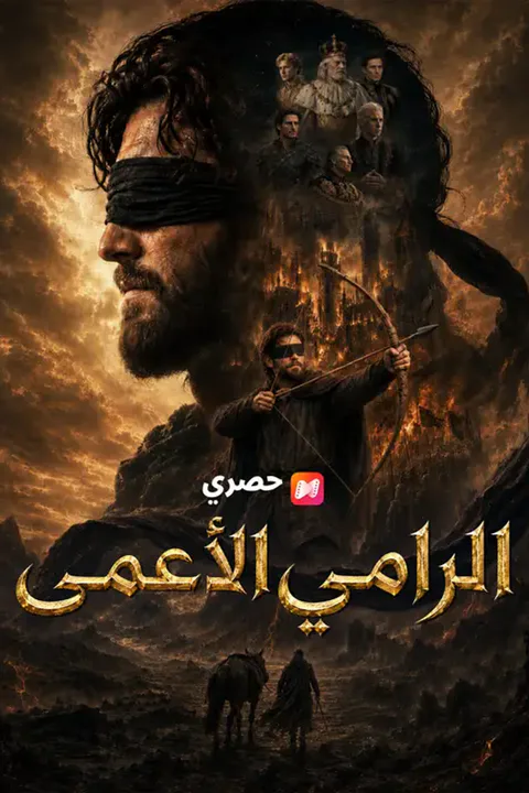 ملصق الرامي الأعمى