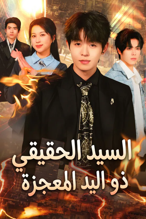 ملصق السيد الحقيقي ذو اليد المعجزة