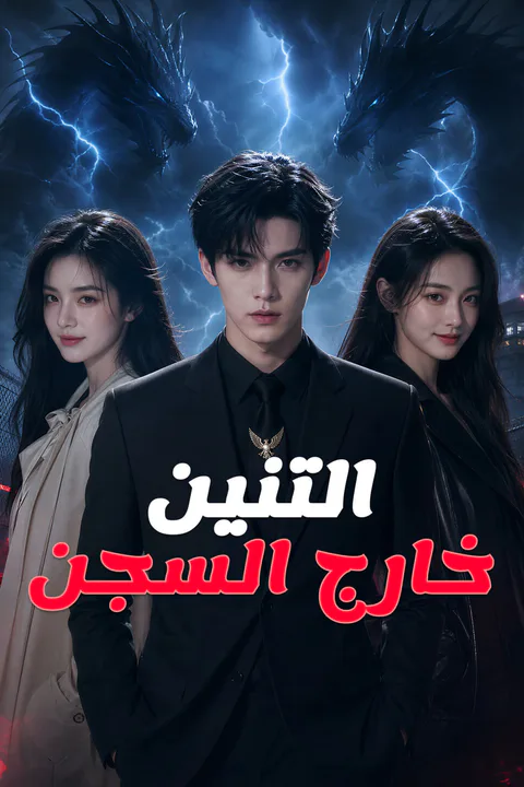 ملصق التنين خارج السجن-1