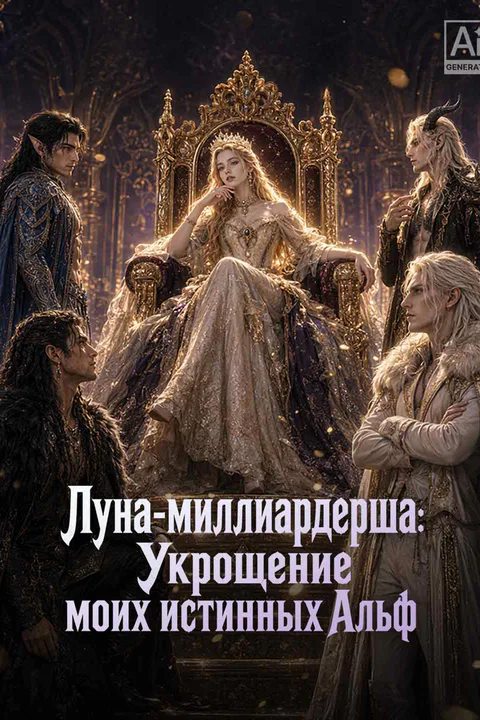 Постер «Луна-миллиардерша: Укрощение моих истинных Альф»