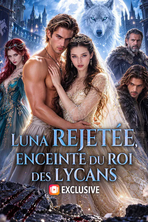 Affiche de Luna rejetée, enceinte du roi des lycans