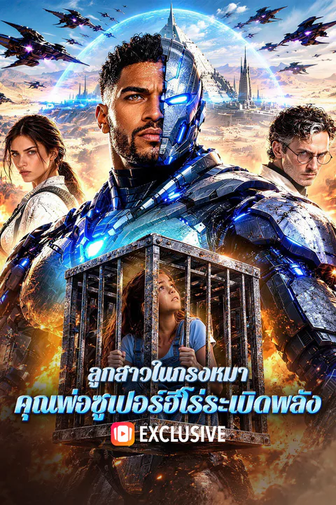 โปสเตอร์ ลูกสาวในกรงหมา คุณพ่อซูเปอร์ฮีโร่ระเบิดพลัง