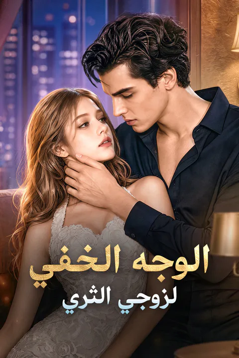 ملصق الوجه الخفي لزوجي الثري
