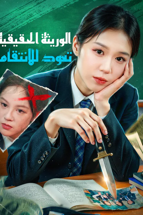 ملصق الوريثة الحقيقية تعود للانتقام