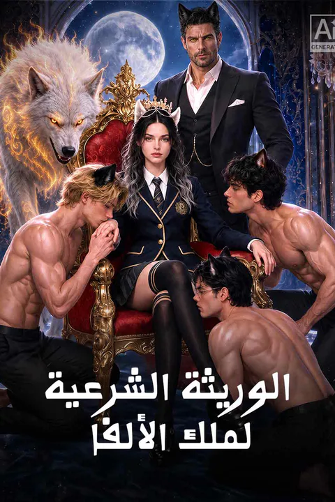 ملصق الوريثة الشرعية لملك الألفا