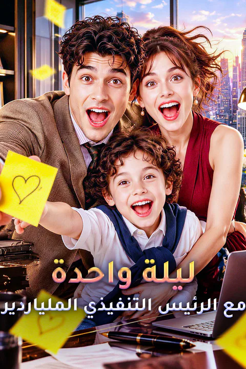 ملصق ليلة واحدة مع الرئيس التنفيذي الملياردير
