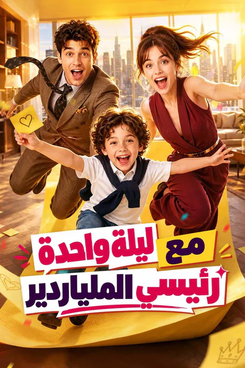 ملصق ليلة واحدة مع رئيسي الملياردير