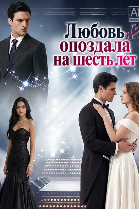 Постер «Любовь опоздала на шесть лет»