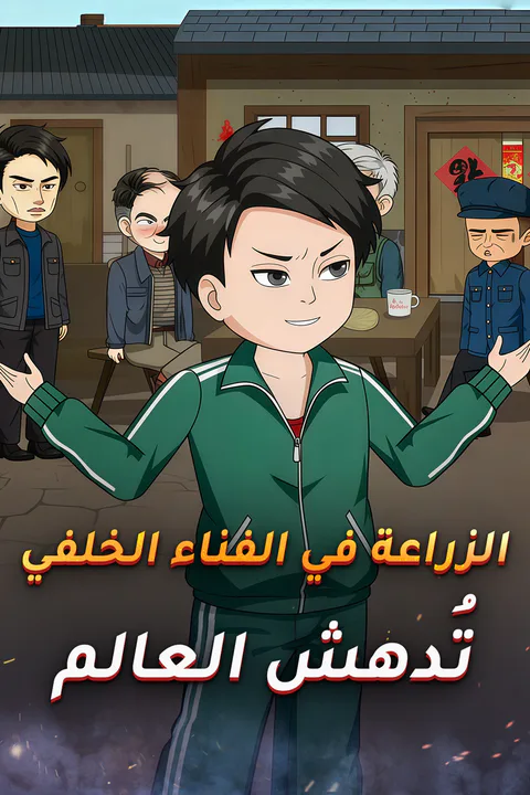 ملصق الزراعة في الفناء الخلفي تُدهش العالم