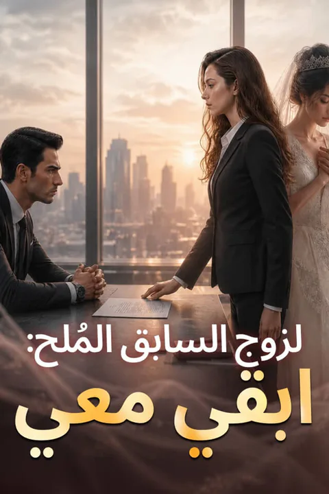 ملصق الزوج السابق المُلح: ابقي معي