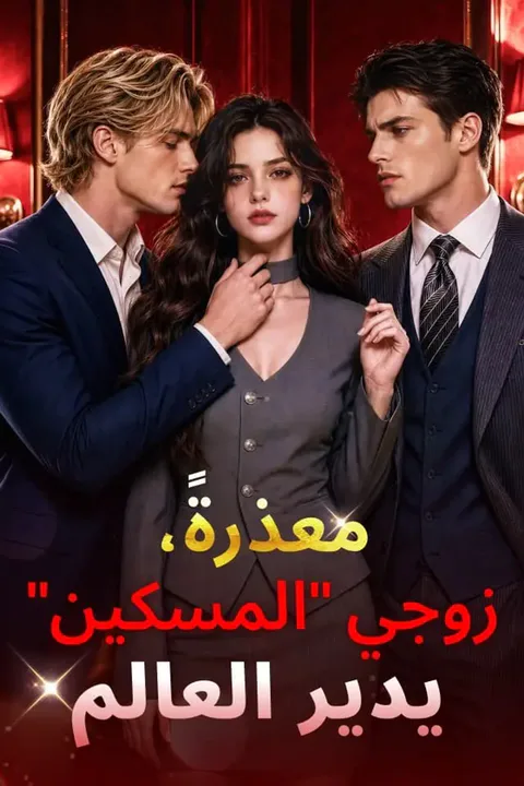 ملصق معذرةً، زوجي "المسكين" يدير العالم