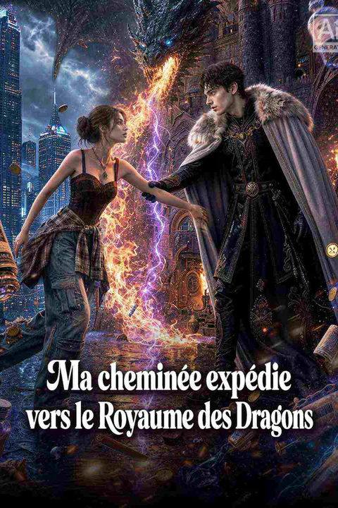 Affiche de Ma cheminée expédie vers le Royaume des Dragons