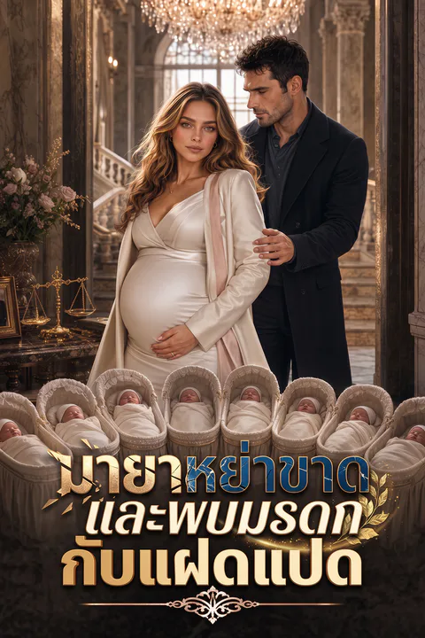โปสเตอร์ มายาหย่าขาดและพบมรดกกับแฝดแปด
