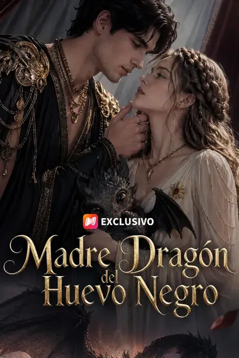 Póster de (Doblado) Madre dragón del huevo negro