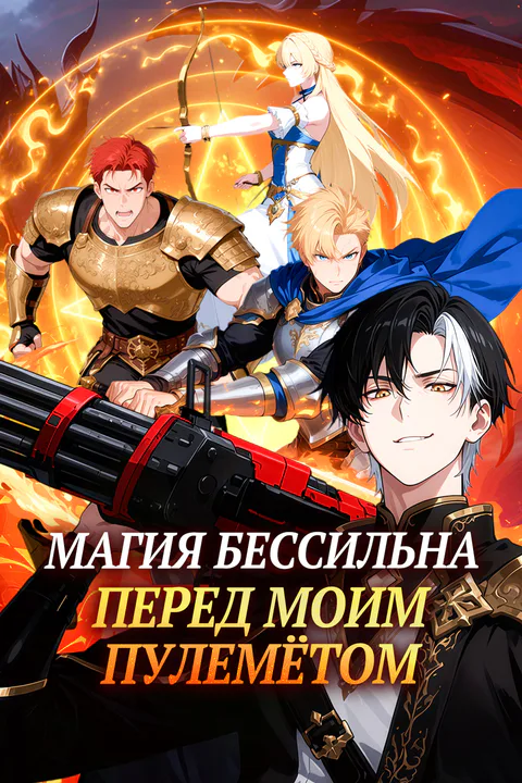 Постер «Магия бессильна перед моим пулемётом»