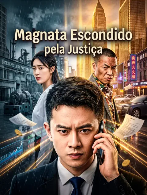 Pôster de Magnata Escondido pela Justiça