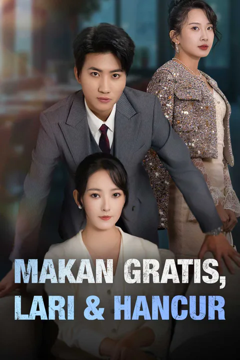 Poster Makan Gratis, Lari & Hancur