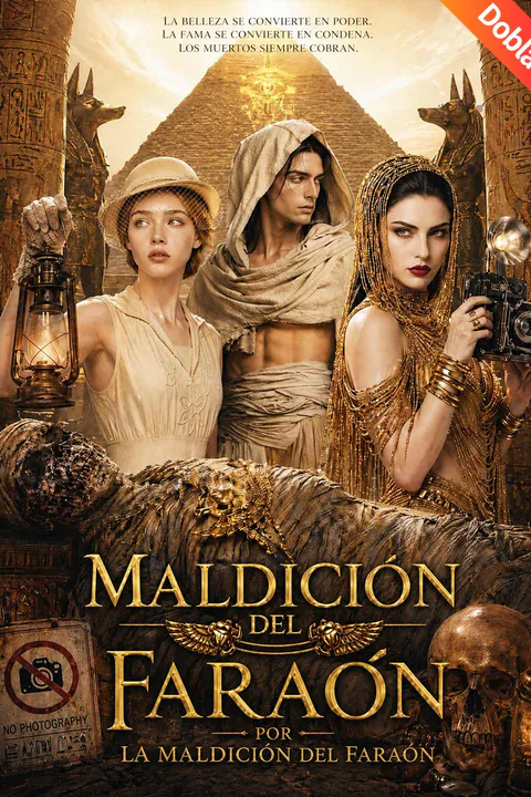 Póster de (Doblado) Maldición del faraón