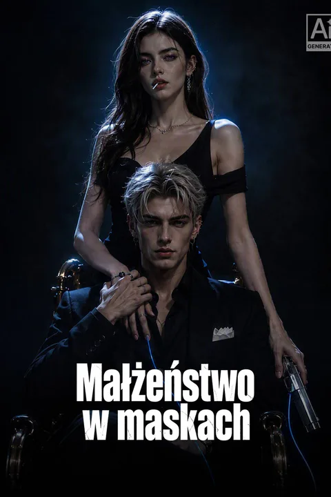 Małżeństwo w maskach – plakat