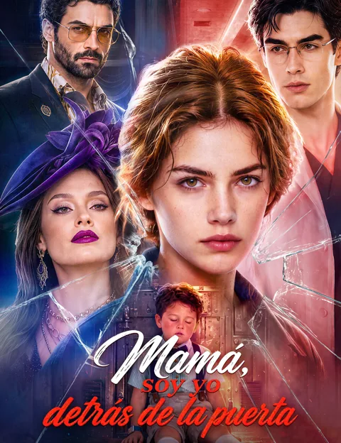 Póster de Mamá, soy yo detrás de la puerta(Doblado)