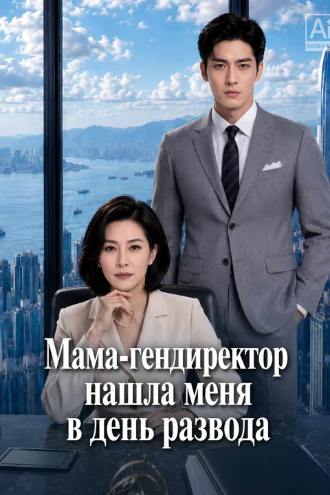 Постер «Мама-гендиректор нашла меня в день развода»