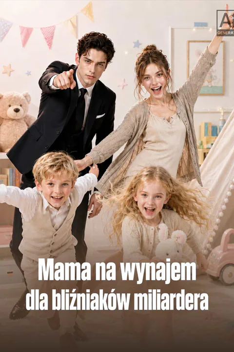 Mama na wynajem dla bliźniaków miliardera – plakat