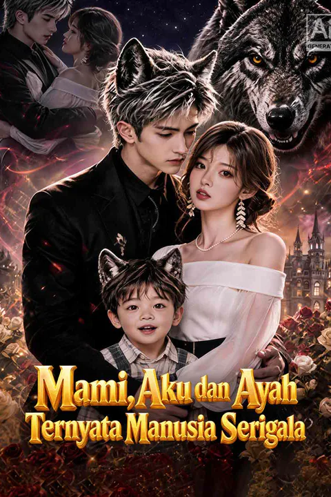 Poster Mami, Aku dan Ayah Ternyata Manusia Serigala