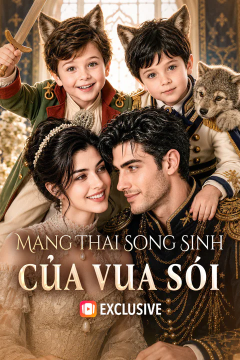 Poster Mang Thai Song Sinh Của Vua Sói