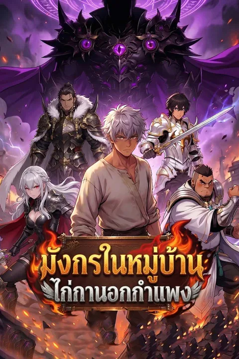 โปสเตอร์ มังกรในหมู่บ้าน ไก่กานอกกำแพง