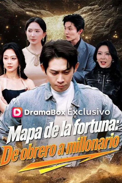 Póster de Mapa de la fortuna: De obrero a millonario