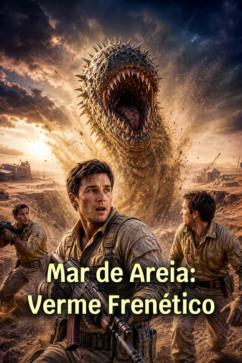 Pôster de Mar de Areia: Verme Frenético