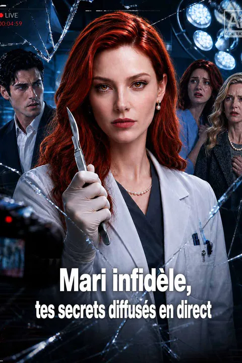 Affiche de Mari infidèle, tes secrets diffusés en direct