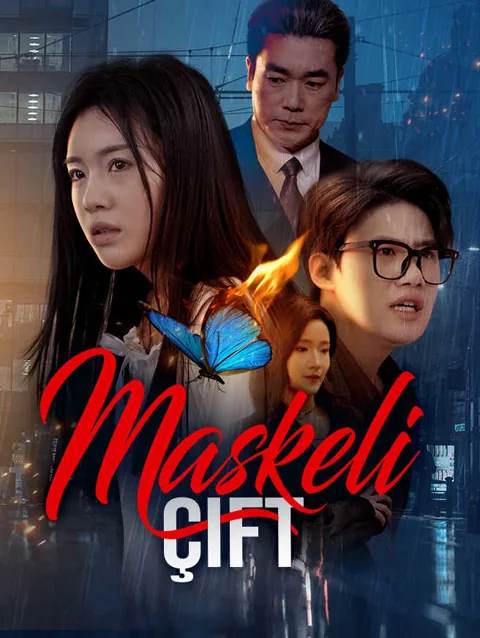 Maskeli çift afişi