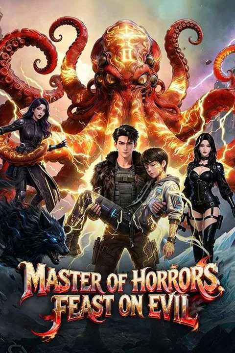 Master of Horrors, Feast on Evil poster