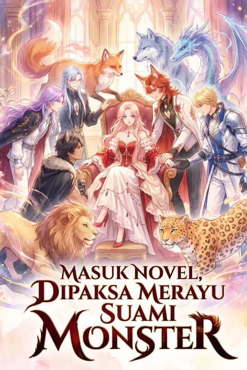 Poster Masuk Novel, Dipaksa Merayu Suami Monster
