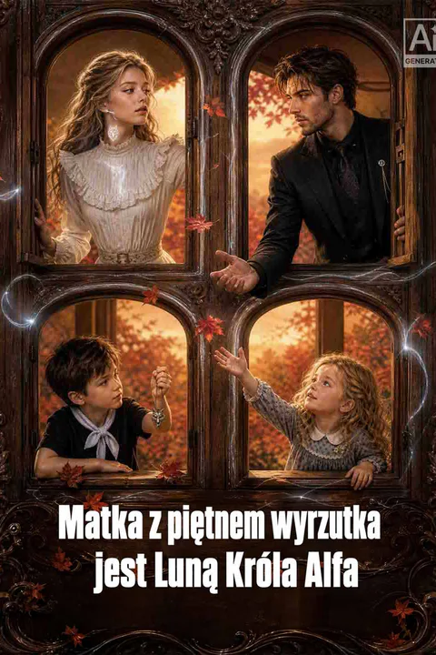 Matka z piętnem wyrzutka jest Luną Króla Alfa – plakat