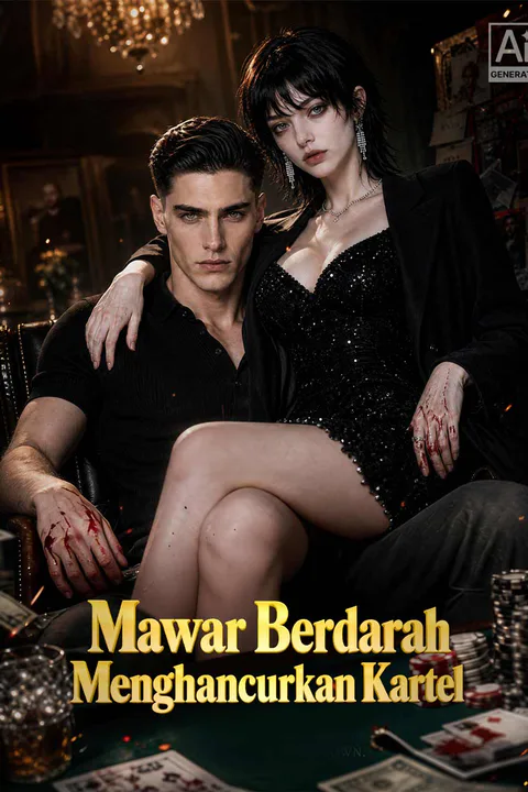 Poster Mawar Berdarah Menghancurkan Kartel