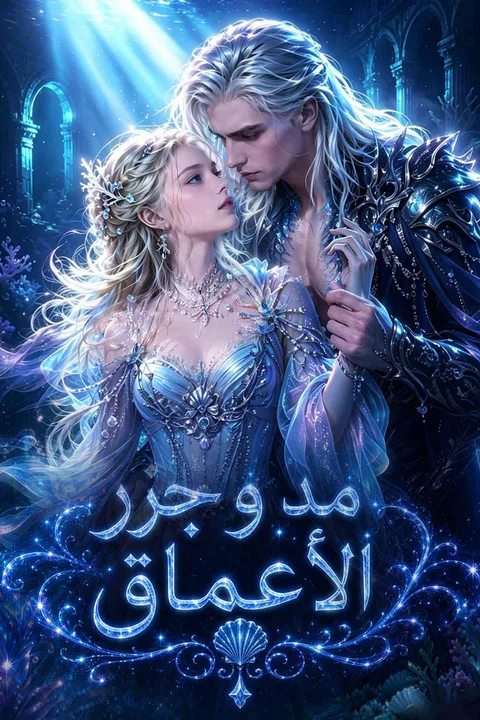 ملصق مد وجزر الأعماق
