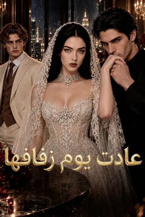 ملصق عادت يوم زفافها