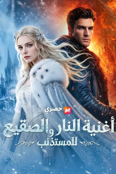 ملصق أغنية النار والصقيع للمستذئب