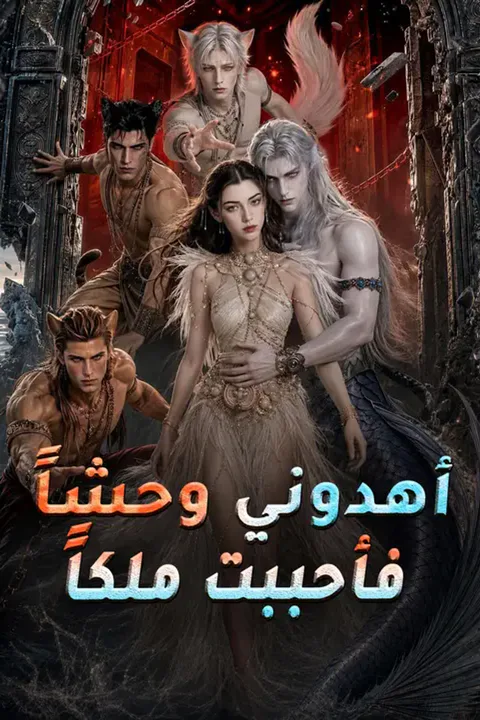 ملصق أهدوني وحشاً فأحببت ملكاً