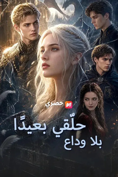 ملصق حلّقي بعيدًا بلا وداع