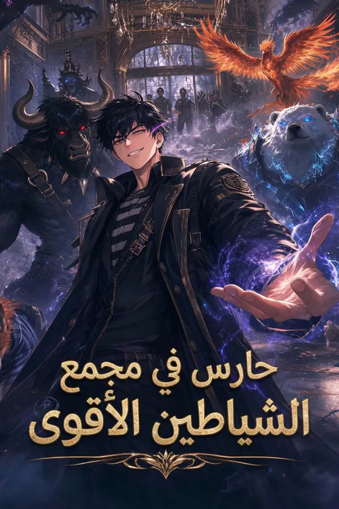 ملصق حارس في مجمع الشياطين الأقوى