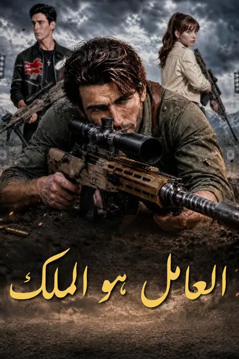ملصق العامل هو الملك