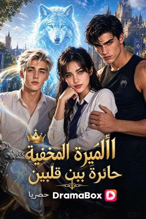 ملصق الأميرة المخفية، حائرة بين قلبين