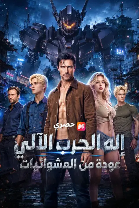ملصق إله الحرب الآلي عودة من العشوائيات