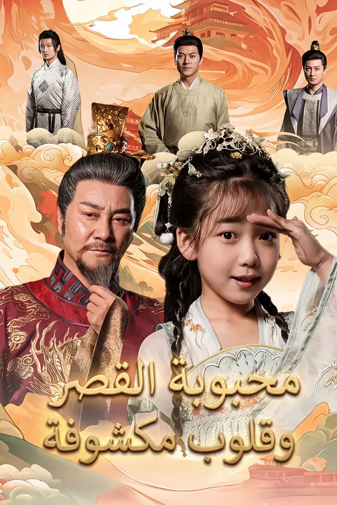 ملصق محبوبة القصر وقلوب مكشوفة